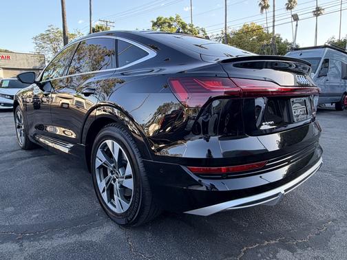 Black 2022 Audi e-tron Sportback S line Premium Plus