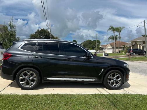 Black 2020 BMW X3 sDrive30i