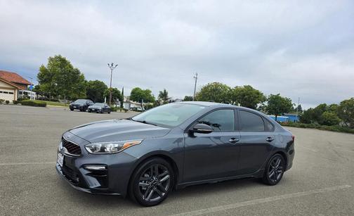 Gray 2020 Kia Forte GT-Line