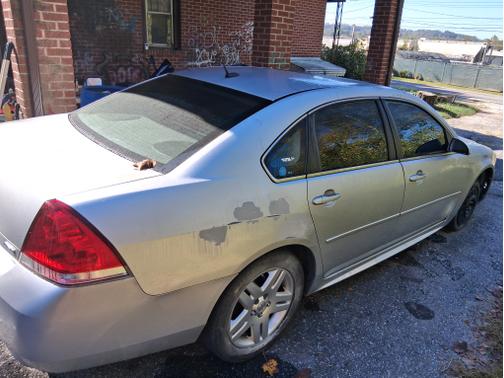 Silver 2014 Chevrolet Impala Limited LT