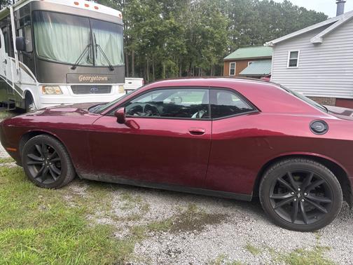 Red 2018 Dodge Challenger SXT