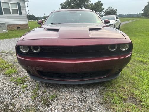 Red 2018 Dodge Challenger SXT