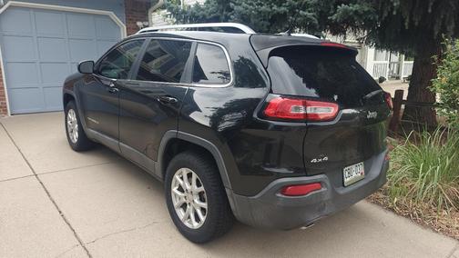 Black 2014 Jeep Cherokee Latitude