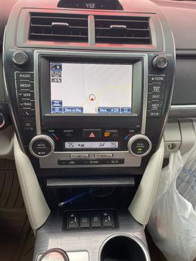 Red 2012 Toyota Camry Hybrid XLE