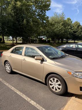 Beige 2009 Toyota Corolla LE