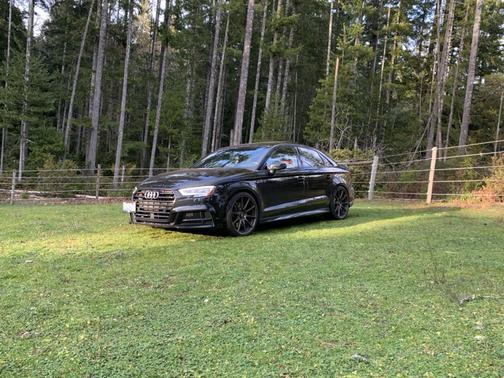Black 2017 Audi S3 2.0T Premium Plus