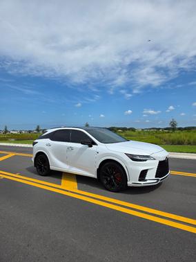 White 2025 Lexus RX 500h F SPORT PERFORMANCE