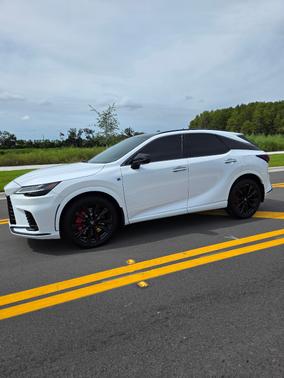 White 2025 Lexus RX 500h F SPORT PERFORMANCE