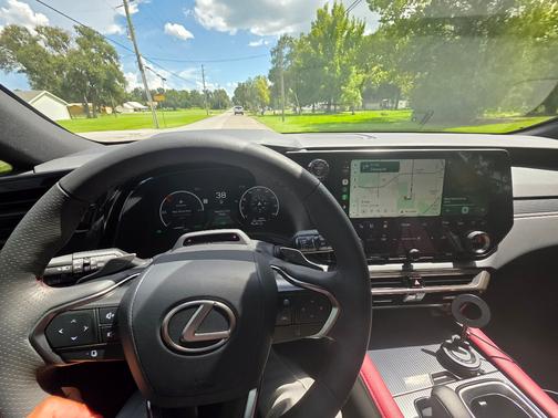 White 2025 Lexus RX 500h F SPORT PERFORMANCE