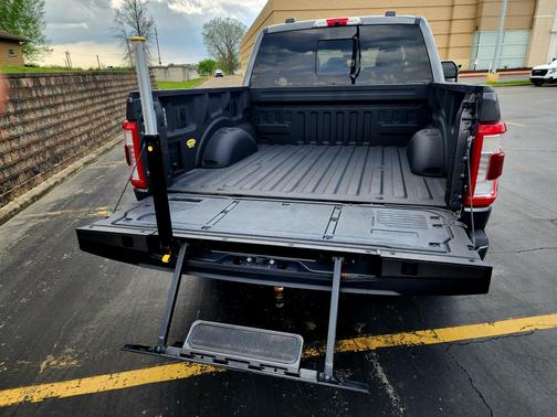 Gray 2021 Ford F-150 Lariat