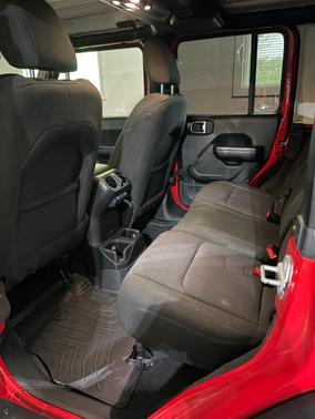 Red 2019 Jeep Wrangler Unlimited Sport S