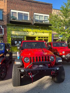 Red 2019 Jeep Wrangler Unlimited Sport S