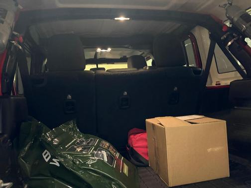 Red 2019 Jeep Wrangler Unlimited Sport S