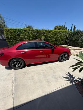 Red 2020 Mercedes-Benz A-Class A 220