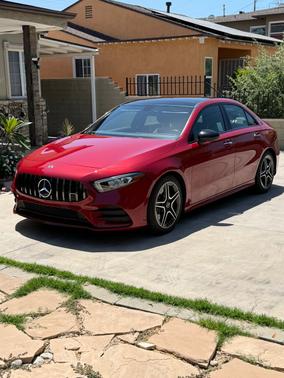 Red 2020 Mercedes-Benz A-Class A 220