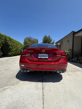 Red 2020 Mercedes-Benz A-Class A 220