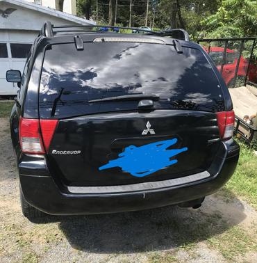 Black 2004 Mitsubishi Endeavor LTD