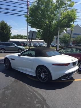 White 2016 Jaguar F-TYPE R