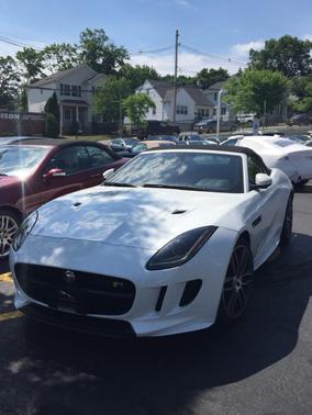 White 2016 Jaguar F-TYPE R