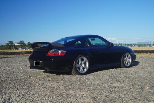 Black 2002 Porsche 911 911 Carrera Turbo GT2