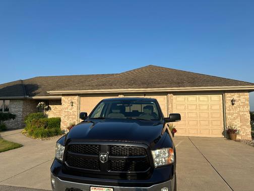 Blue 2014 RAM 1500 Outdoorsman