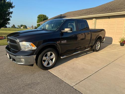 Blue 2014 RAM 1500 Outdoorsman