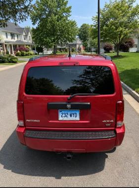 Red 2010 Ford Explorer Limited
