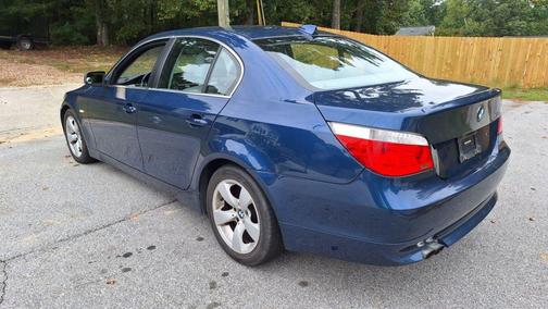 Blue 2007 BMW 530 i