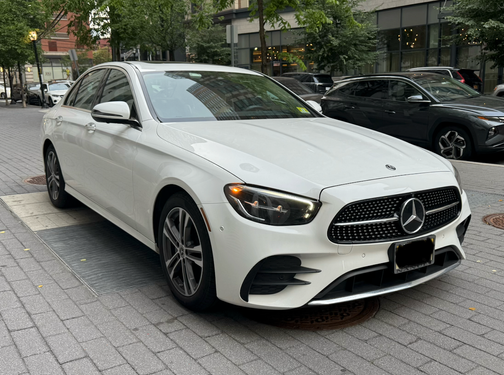 White 2021 Mercedes-Benz E-Class E 350