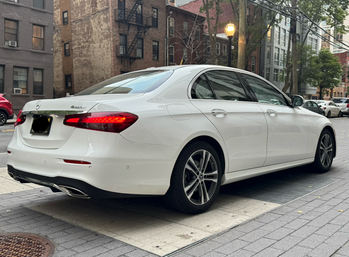 White 2021 Mercedes-Benz E-Class E 350