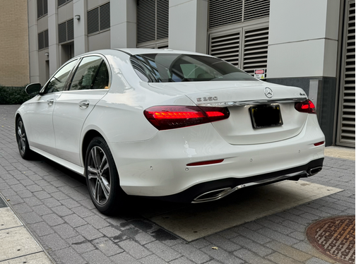 White 2021 Mercedes-Benz E-Class E 350
