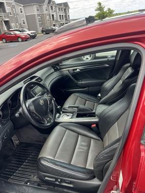 Red 2007 Acura TL Type S