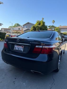 Gray 2008 Lexus LS 600h L Base