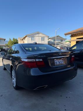 Gray 2008 Lexus LS 600h L Base