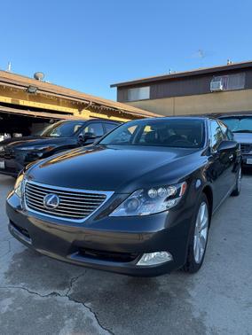 Gray 2008 Lexus LS 600h L Base