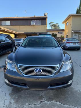 Gray 2008 Lexus LS 600h L Base