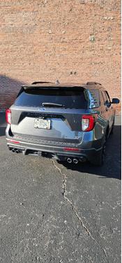 Gray 2020 Ford Explorer ST