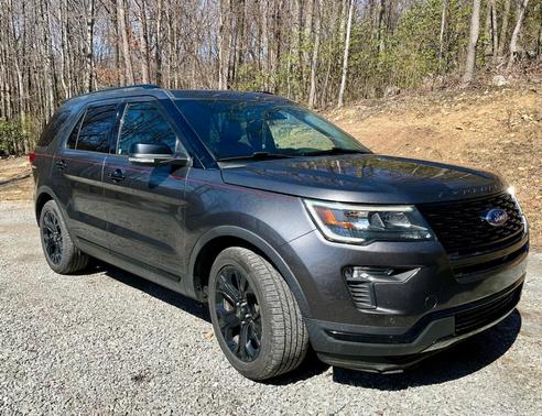 Gray 2019 Ford Explorer Sport