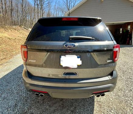Gray 2019 Ford Explorer Sport