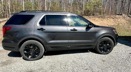 Gray 2019 Ford Explorer Sport