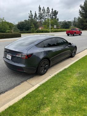 Gray 2022 Tesla Model 3 Base