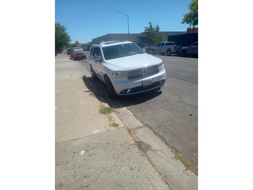 White 2015 Dodge Durango Citadel