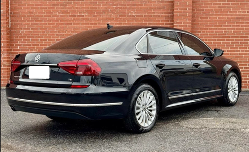 Black 2017 Volkswagen Passat 1.8T SE