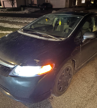 Black 2007 Honda Civic LX
