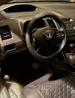 Black 2007 Honda Civic LX
