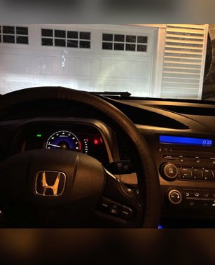 Black 2007 Honda Civic LX