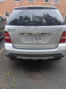 Silver 2007 Mercedes-Benz M-Class ML 350 4MATIC