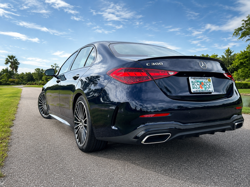 Blue 2023 Mercedes-Benz C-Class C 300
