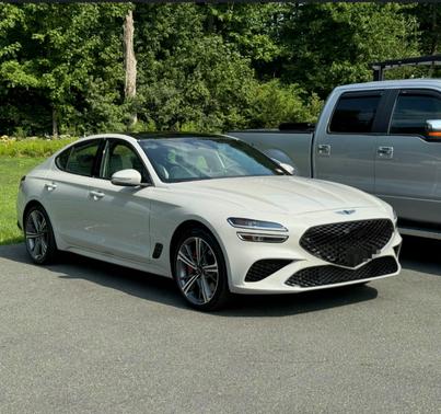 Gray 2024 Genesis G70 3.3T Sport Advanced