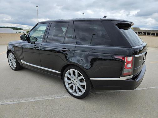 Black 2016 Land Rover Range Rover 3.0L Turbocharged Diesel HSE Td6